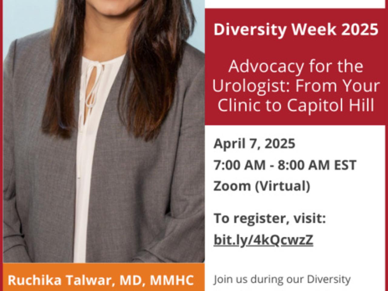 Urology Grand Rounds I Advocacy for the Urologist: From Your Clinic to Capitol Hill